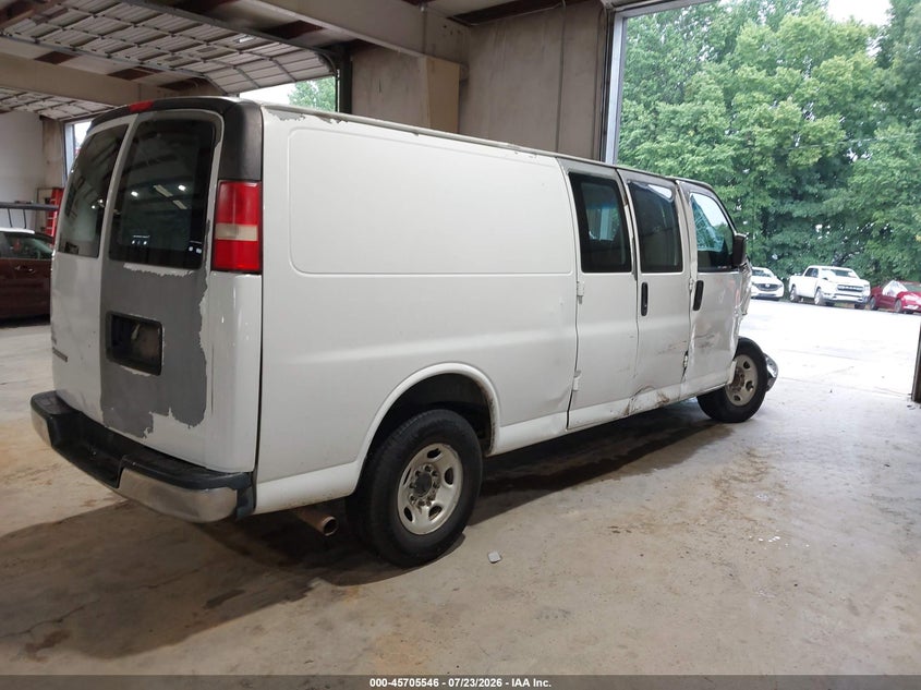 Vin: 1gczggaaxa1183101, lot: 46204202, chevrolet express 2500 work van 20104