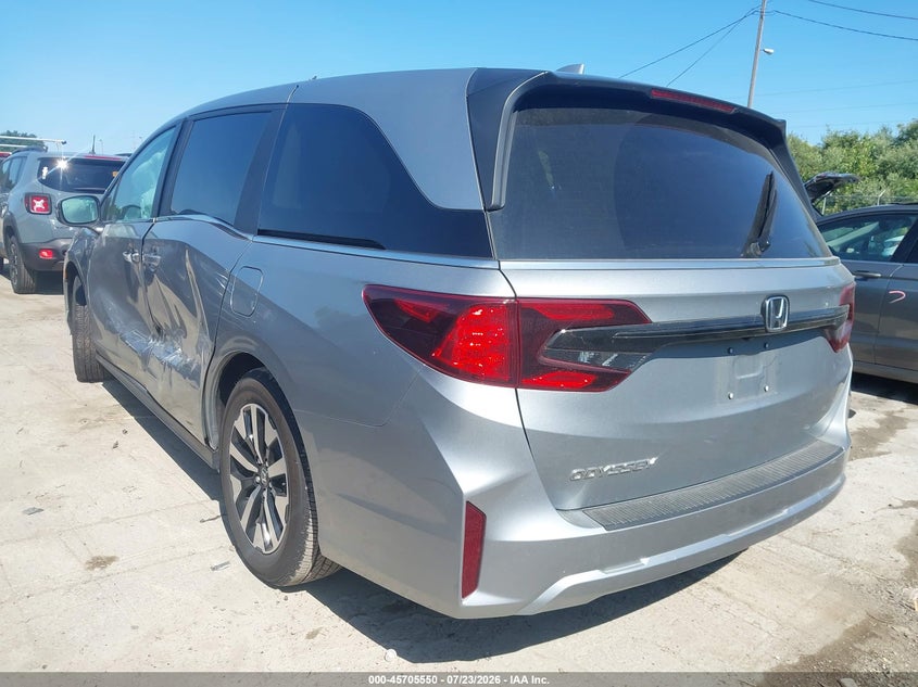 Vin: 5fnrl6h69tb016925, lot: 46204206, honda odyssey ex-l 20263
