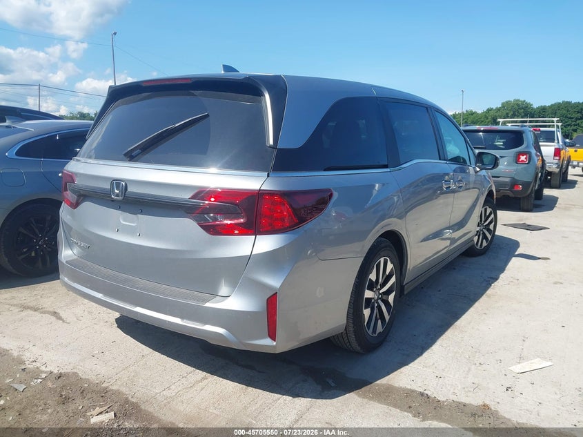 Vin: 5fnrl6h69tb016925, lot: 46204206, honda odyssey ex-l 20264