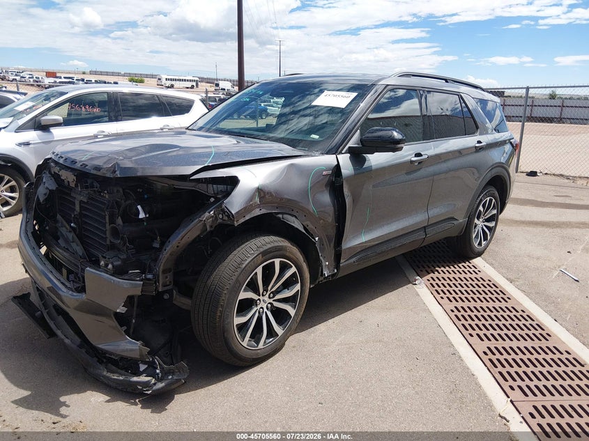 Vin: 1fmuk8kh0tga56282, lot: 46204216, ford explorer st-line 20262