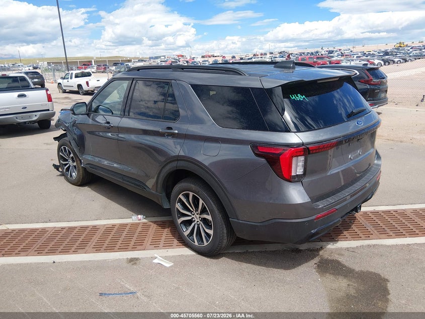 Vin: 1fmuk8kh0tga56282, lot: 46204216, ford explorer st-line 20263