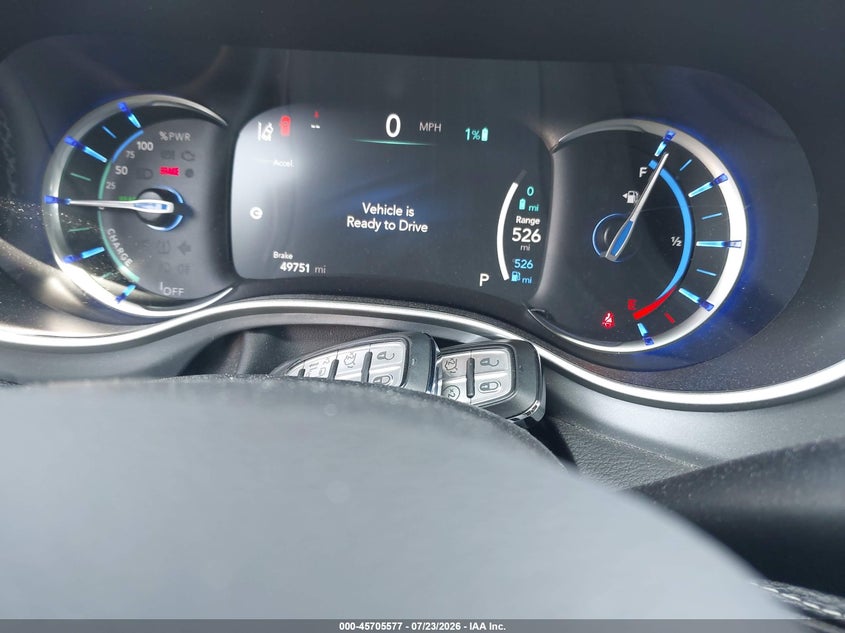 2023 CHRYSLER PACIFICA HYBRID auction photo 7