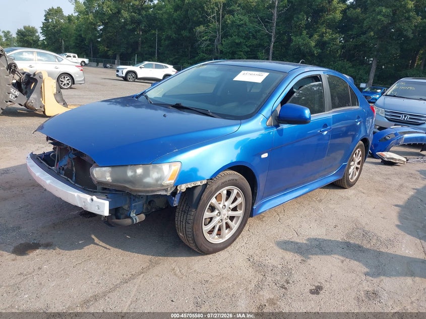 Vin: ja32x2hu8bu002225, lot: 46204236, mitsubishi lancer es 20112