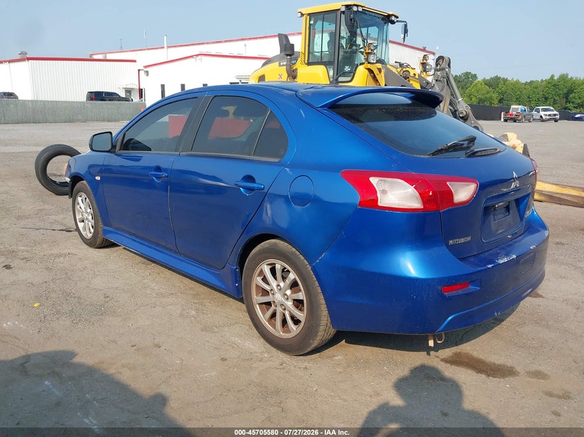 Vin: ja32x2hu8bu002225, lot: 46204236, mitsubishi lancer es 20113