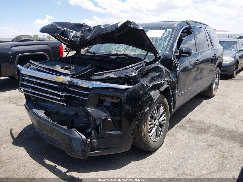 Vin: 1gnergrs3sj198201, lot: 46204251, chevrolet traverse fwd lt 20252
