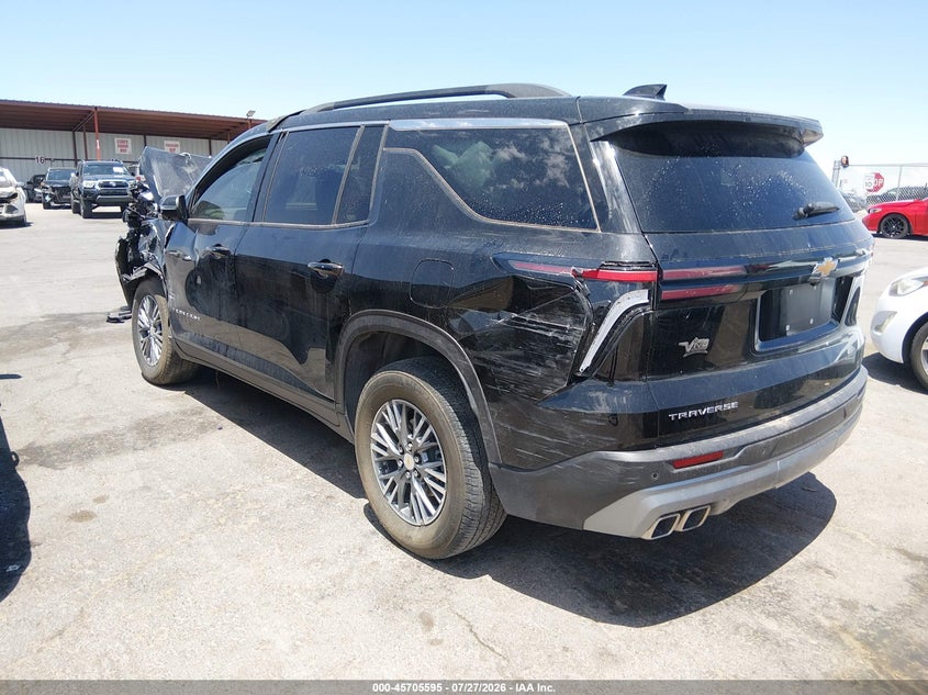 Vin: 1gnergrs3sj198201, lot: 46204251, chevrolet traverse fwd lt 20253