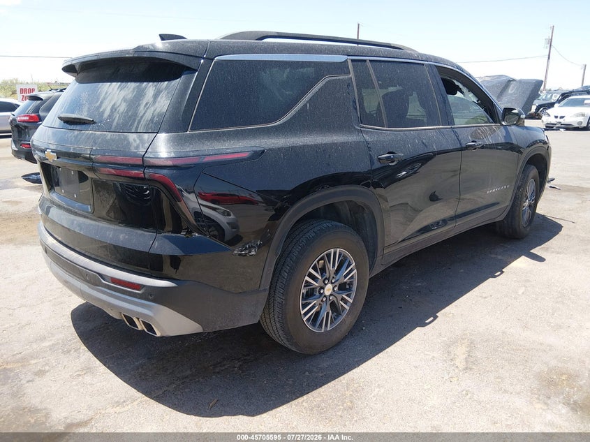 Vin: 1gnergrs3sj198201, lot: 46204251, chevrolet traverse fwd lt 20254