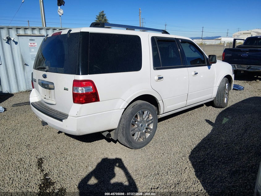 Vin: 1fmju2a55bef13051, lot: 46204254, ford expedition limited 20114