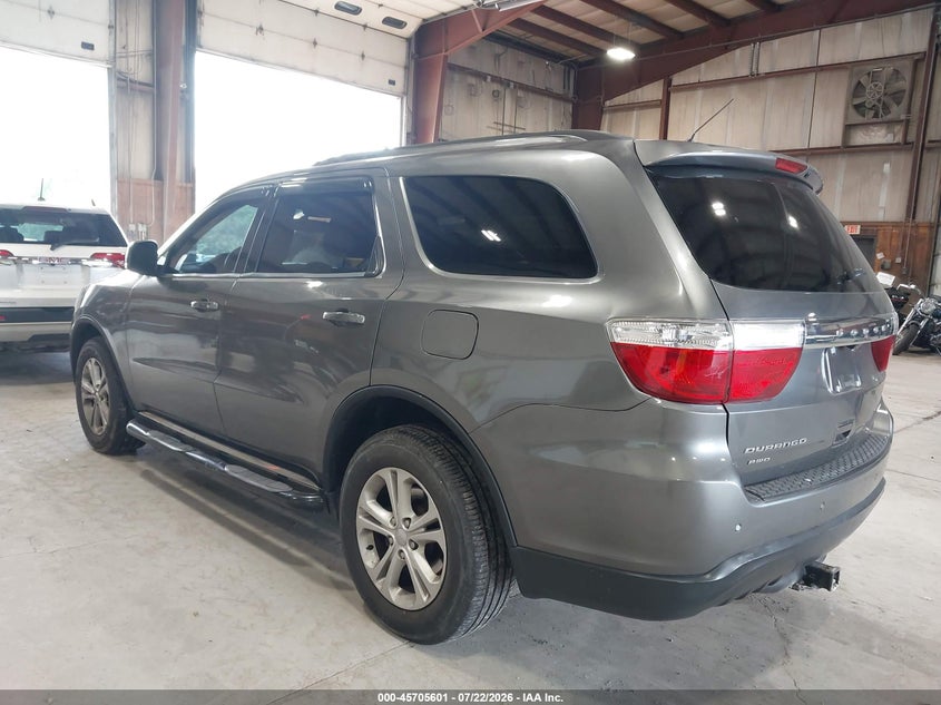 Vin: 1d4re4gg5bc732535, lot: 46204257, dodge durango crew 20113