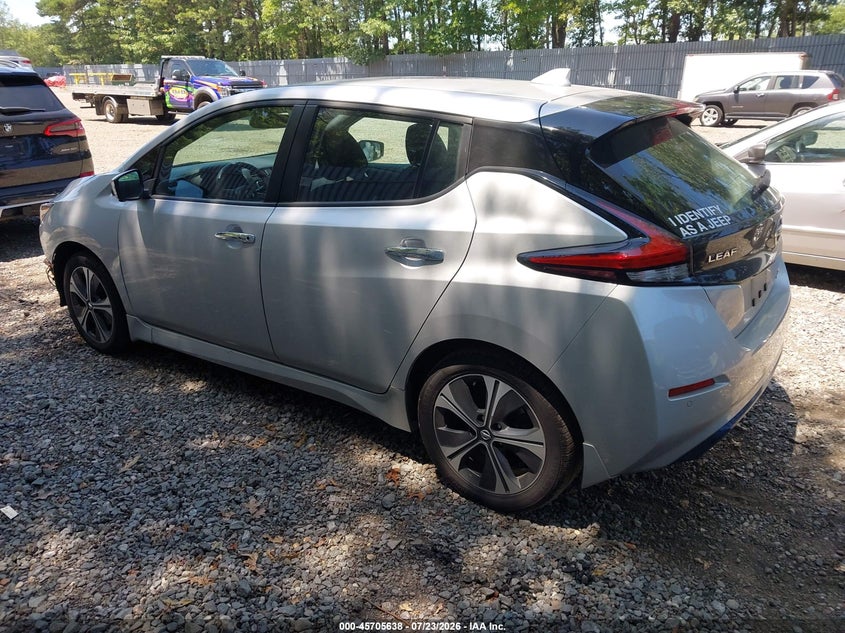 Vin: 1n4bz1cv0nc563525, lot: 46204294, nissan leaf sv plus 62 kwh 20223