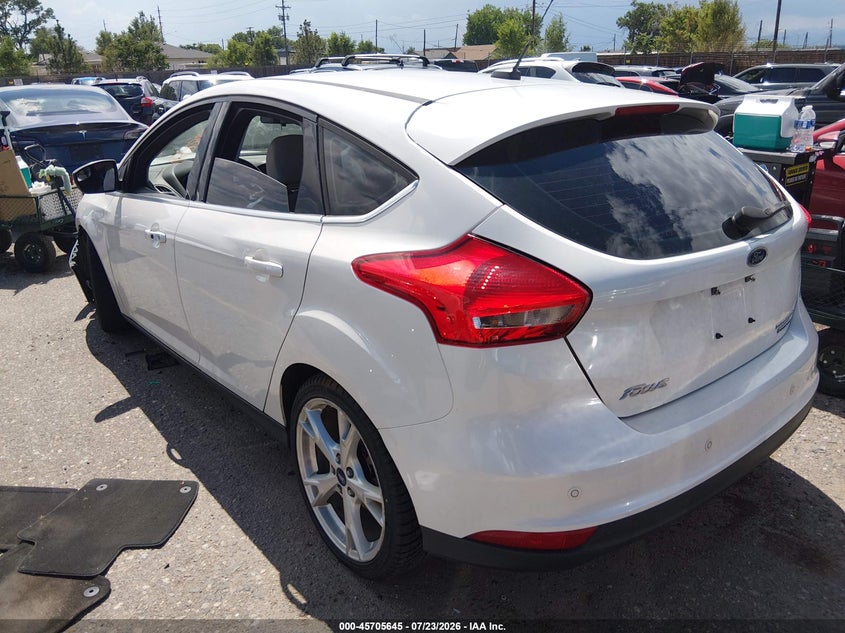 Vin: 1fadp3n23fl324632, lot: 46204301, ford focus titanium 20153