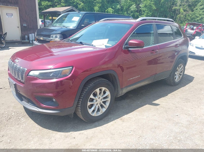 2019 Jeep Cherokee, Normal Wear & Tear, IAAI, VIN 1C4PJMCB4KD450889 — photo 2