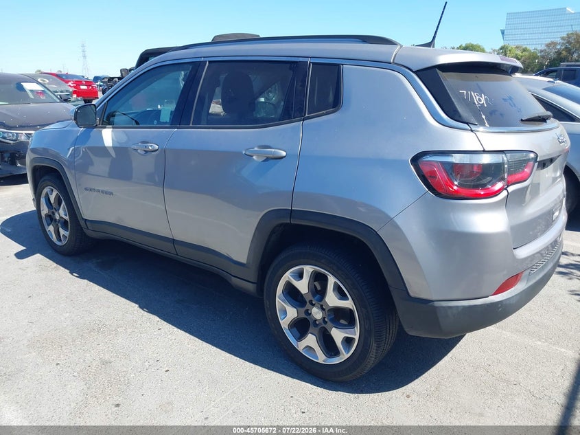 Vin: 3c4njccb3jt406053, lot: 46204328, jeep compass limited fwd 20183