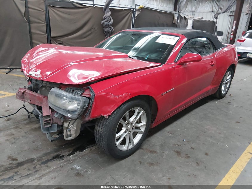 CHEVROLET CAMARO 2015 VIN 2G1FD3D30F9107819