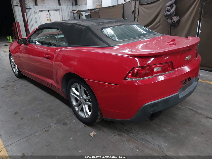 CHEVROLET CAMARO 2015 VIN 2G1FD3D30F9107819