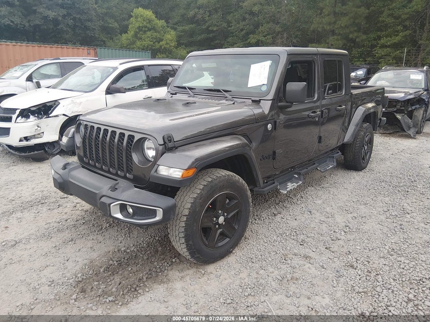 Vin: 1c6hjtag3ll210986, lot: 46204335, jeep gladiator sport s 4x4 20202