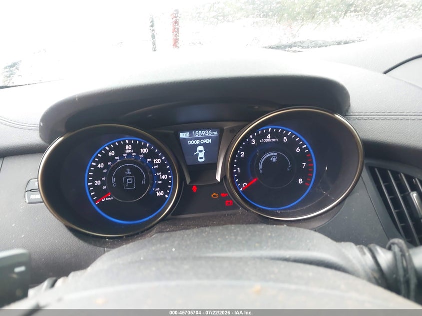 2013 HYUNDAI GENESIS COUPE 2.0L I-4 DOHC, VVT, TURBO, 274HP