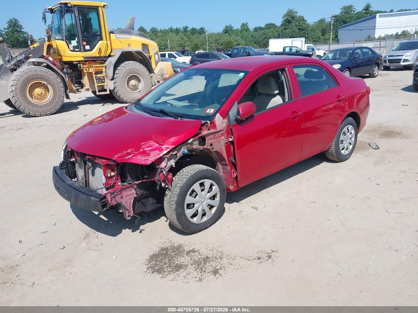 Vin: 1nxbu4ee0az378687, lot: 46204382, toyota corolla le 20102