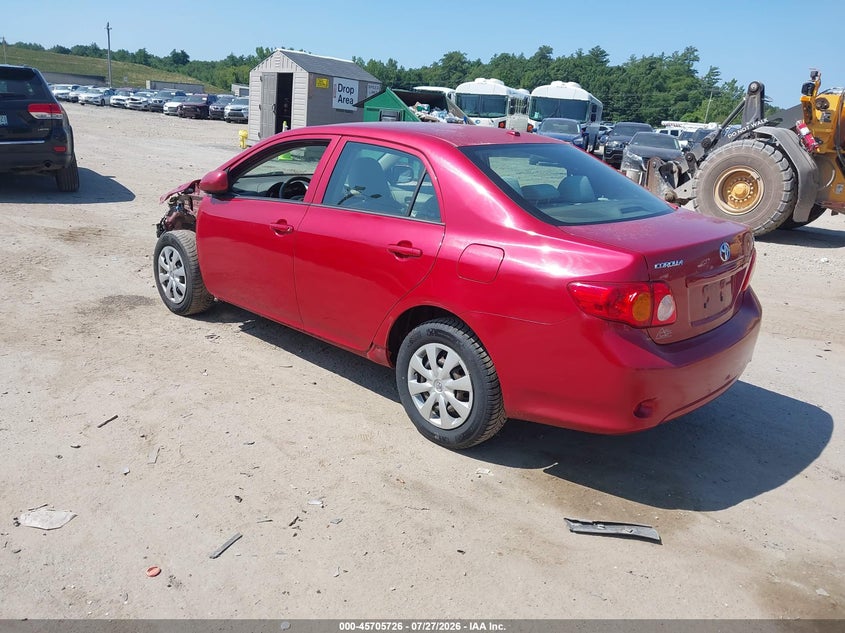 Vin: 1nxbu4ee0az378687, lot: 46204382, toyota corolla le 20103