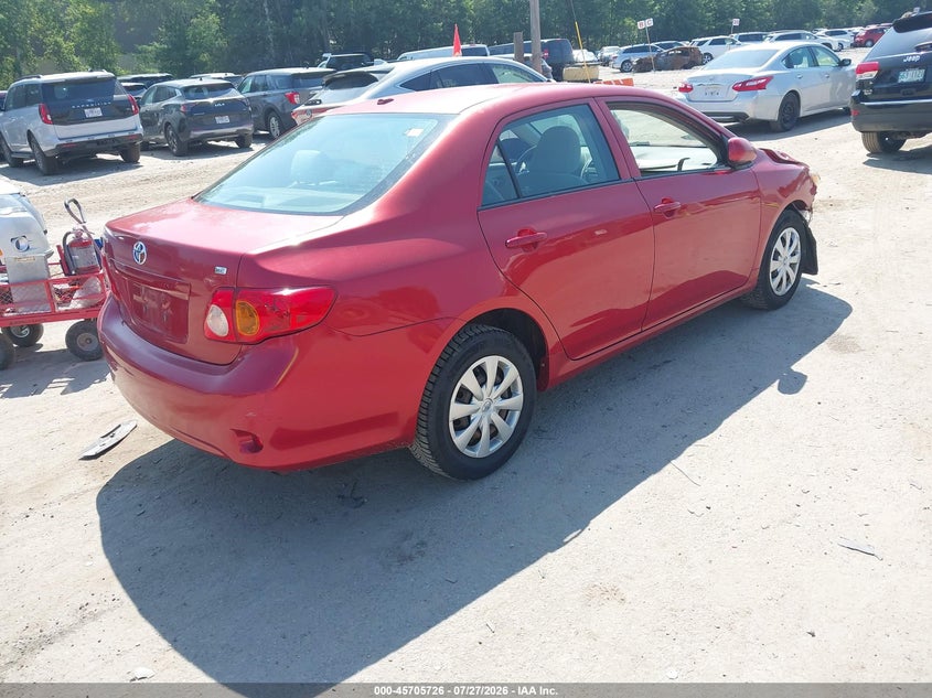 Vin: 1nxbu4ee0az378687, lot: 46204382, toyota corolla le 20104