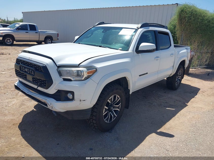 2018 Toyota Tacoma Trd Sport, Удар сзади, IAAI, VIN 5TFAZ5CN5JX062128 — фото 2
