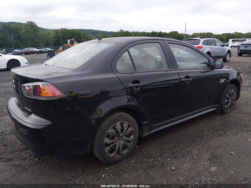 Vin: ja32u1fu2au002046, lot: 46204390, mitsubishi lancer de 20104