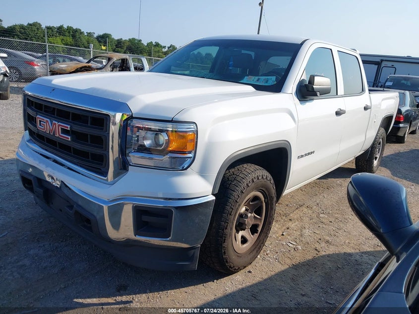 Vin: 3gtu2tecxeg451455, lot: 46204423, gmc sierra 1500 20142