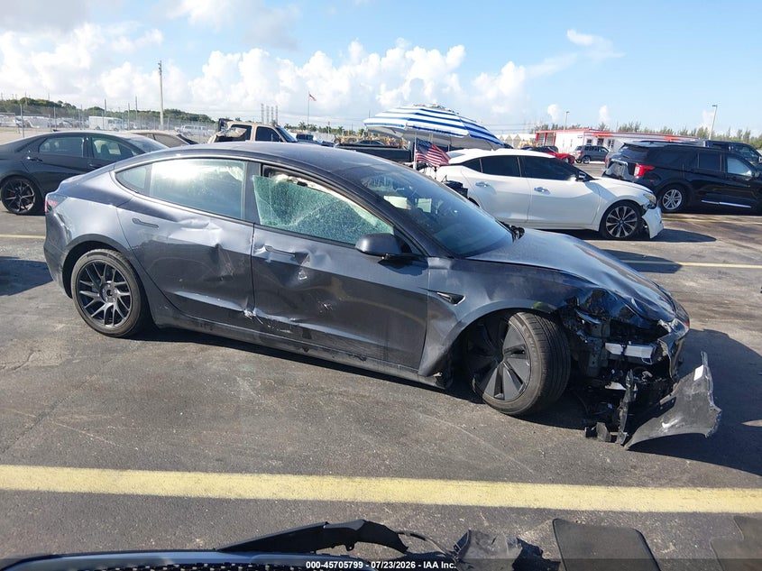 Vin: 5yj3e1ea2tf158609, lot: 46204455, tesla model 3 2026 img_1