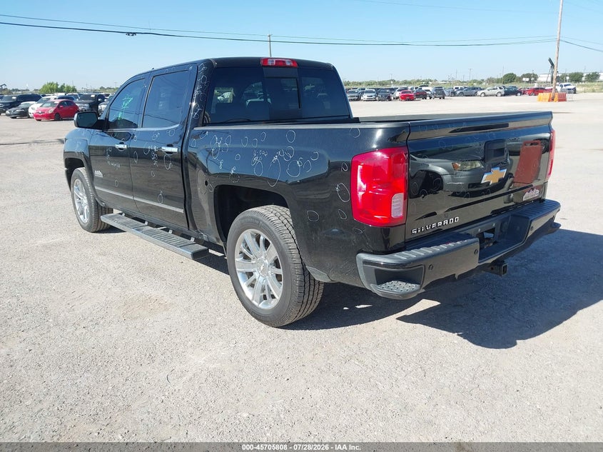 Vin: 3gcpctec7hg343714, lot: 46204464, chevrolet silverado 1500 high country 20173