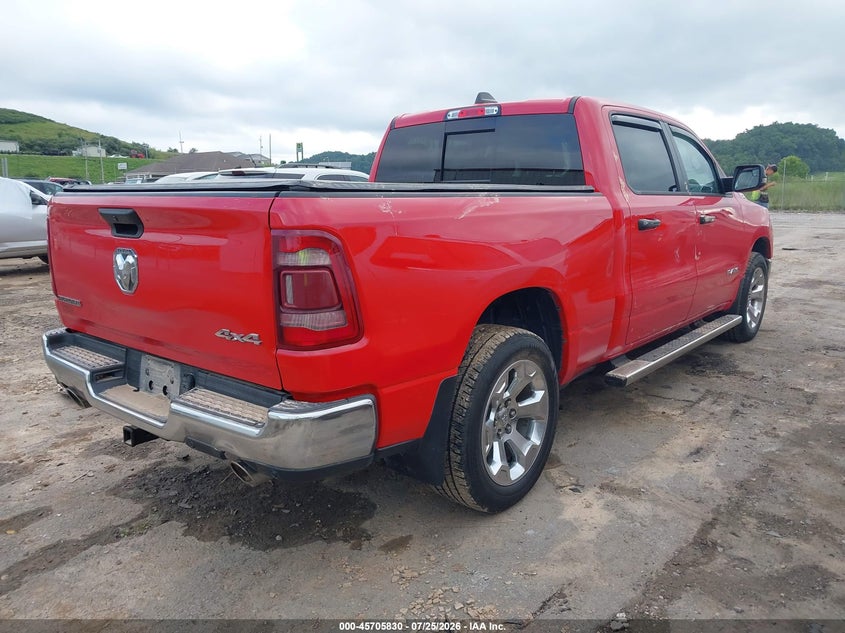 Vin: 1c6srfmt0rn168699, lot: 46204487, ram 1500 big horn  4x4 6'4 box 20244