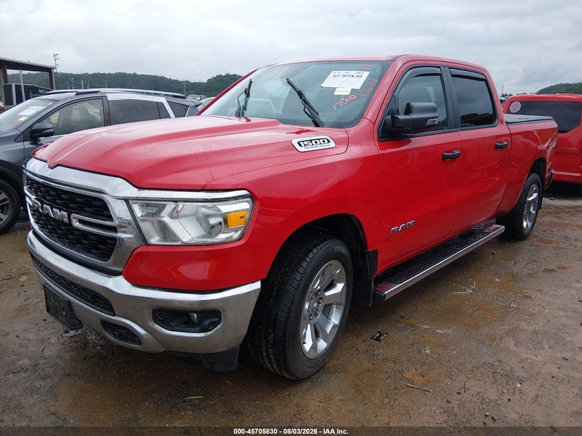 Vin: 1c6srfmt0rn168699, lot: 46204487, ram 1500 big horn  4x4 6'4 box 20242