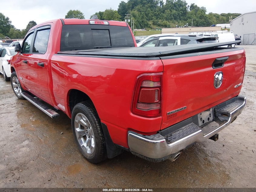 Vin: 1c6srfmt0rn168699, lot: 46204487, ram 1500 big horn  4x4 6'4 box 20243