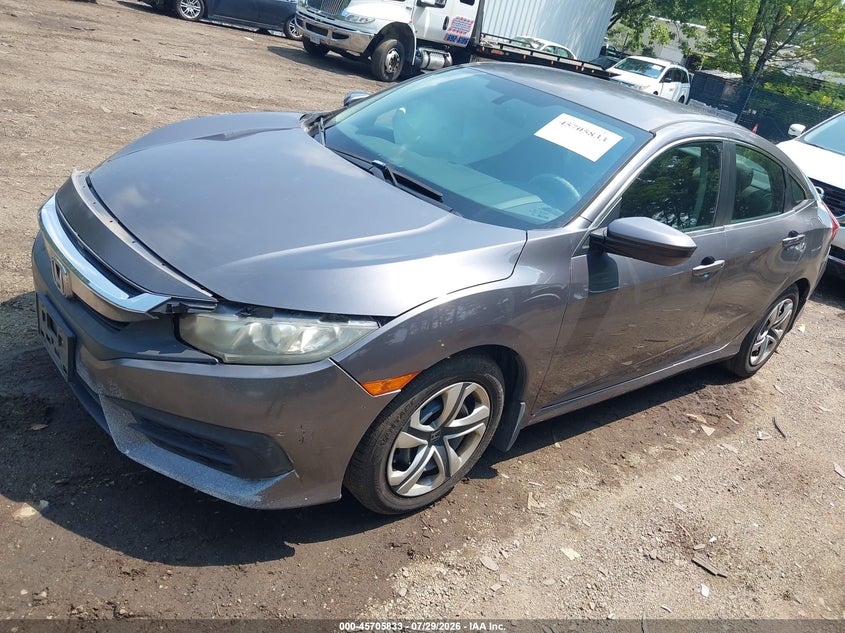Vin: 2hgfc2f53hh504843, lot: 46204489, honda civic lx 20172