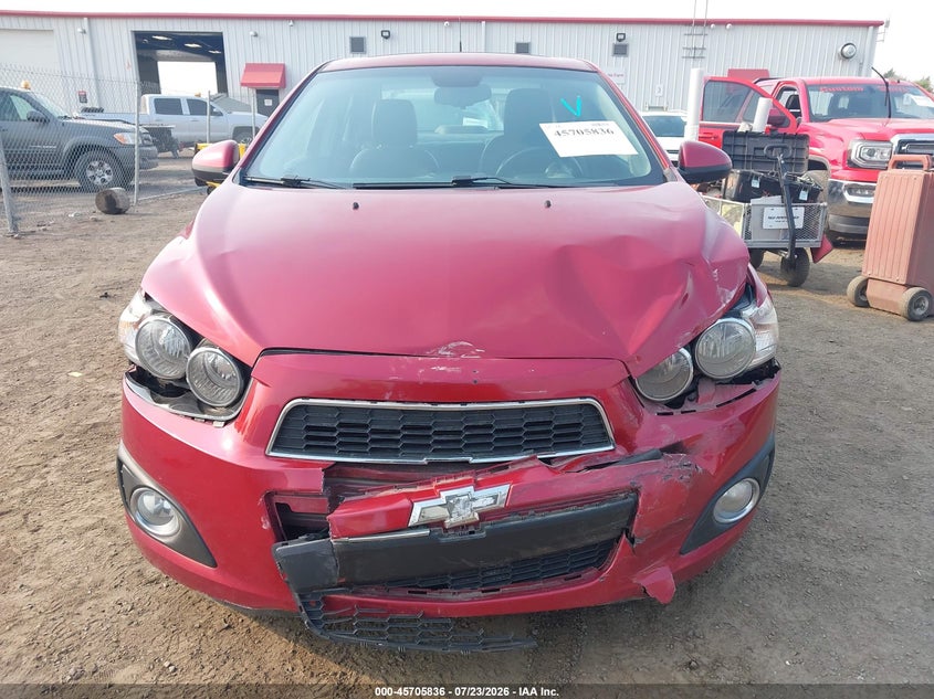 2012 CHEVROLET SONIC SEDAN 1.4L I-4 DOHC, VVT, TURBO, 138HP