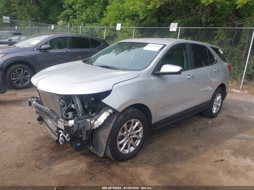 Vin: 2gnaxuev2m6108264, lot: 46204510, chevrolet equinox awd lt 20212