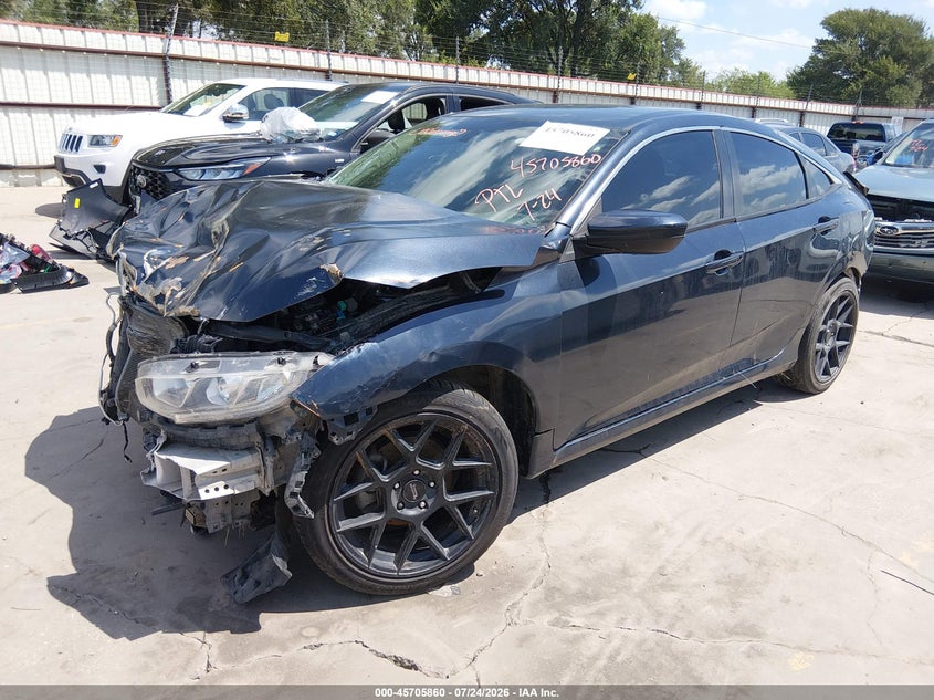 2016 HONDA CIVIC SEDAN 2.0L I-4 DOHC, VVT, 158HP