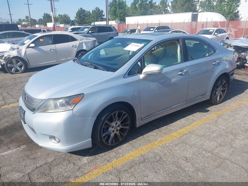 Vin: jthbb1ba5a2021378, lot: 46204518, lexus hs 250h premium 20102