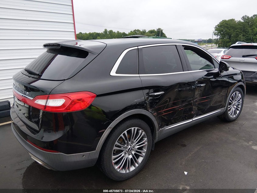 Vin: 2lmpj6lr0gbl22137, lot: 46204529, lincoln mkx reserve 20164
