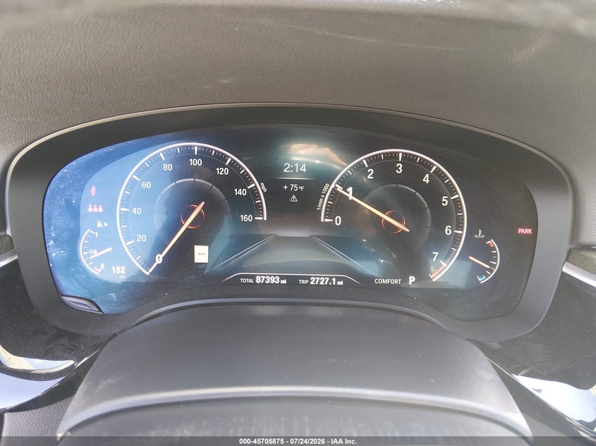 2019 BMW 540I auction photo 7