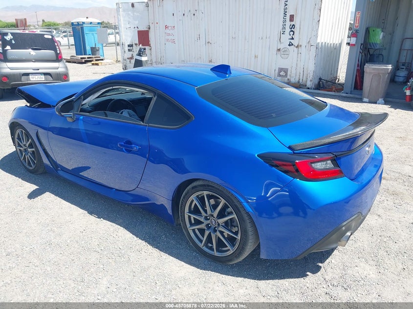Vin: jf1zdbb11n9702205, lot: 46204534, subaru brz premium 20223