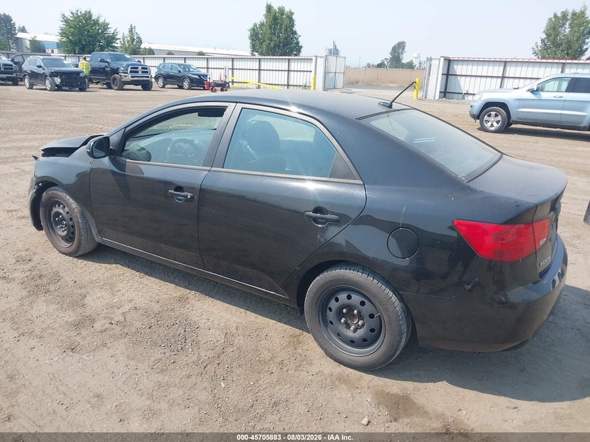 Vin: knafu4a27d5712386, lot: 46204539, kia forte ex 20133