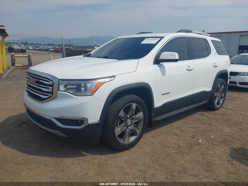 Vin: 1gkknwls8hz186568, lot: 46204563, gmc acadia slt-2 20172