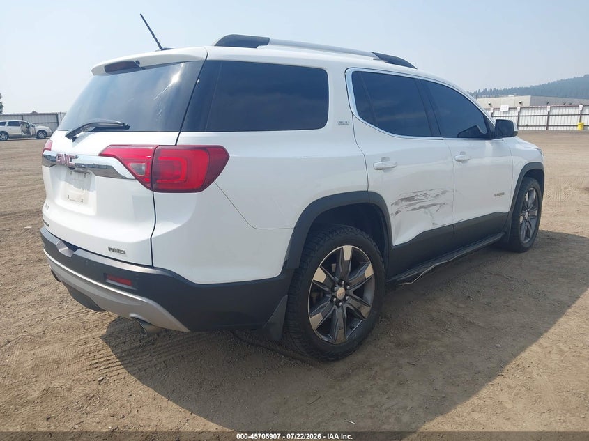 Vin: 1gkknwls8hz186568, lot: 46204563, gmc acadia slt-2 20174