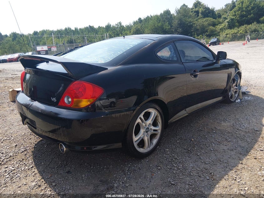 2004 HYUNDAI TIBURON auction photo 4