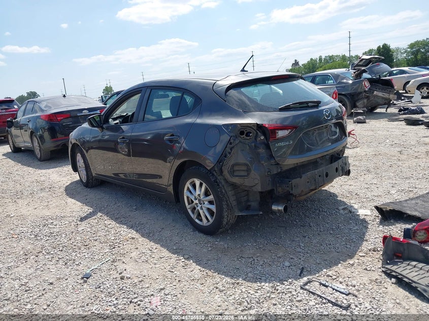 Vin: 3mzbn1k70hm103368, lot: 46204606, mazda mazda3 sport 20173