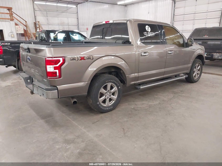 Vin: 1ftew1ep1jkd56110, lot: 46204607, ford f-150 xlt 20184