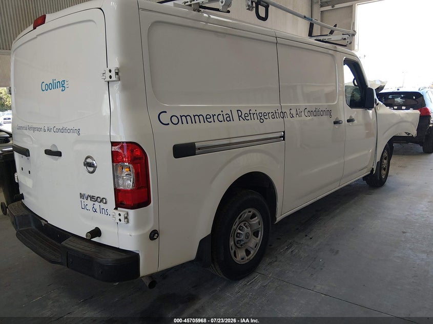 Vin: 1n6bf0km4jn818498, lot: 46204625, nissan nv cargo nv1500 sv v6 20184