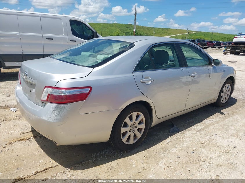 2009 TOYOTA CAMRY HYBRID auction photo 4