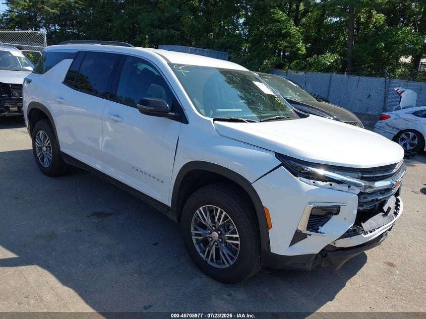 Vin: 1gnevgks2tj279956, lot: 46204633, chevrolet traverse awd lt 2026 img_1