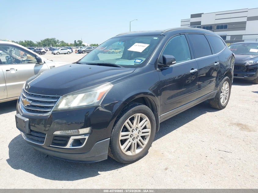 Vin: 1gnkrgkd5fj191089, lot: 46204642, chevrolet traverse lt 20152